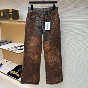 Acne Studios 3D optical illusion retro print jeans